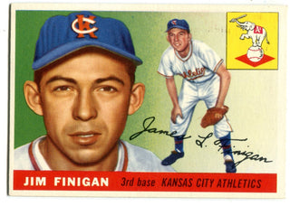 Jim Finigan 1955 Topps #14 Card