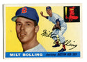 Milt Bolling 1955 Topps #91 Card