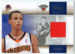 Steph Curry 2009-10 Panini Studio Rookie Patch Card #129