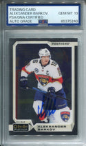 Aleksander Barkov Autographed O-Pee-Chee Card PSA Auto Grade 10