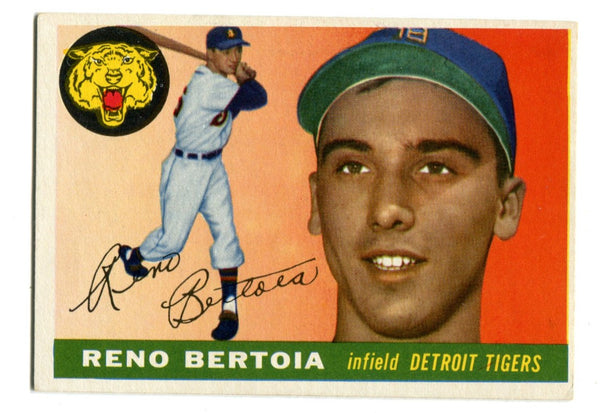 Reno Bertoia 1955 Topps #94 Card