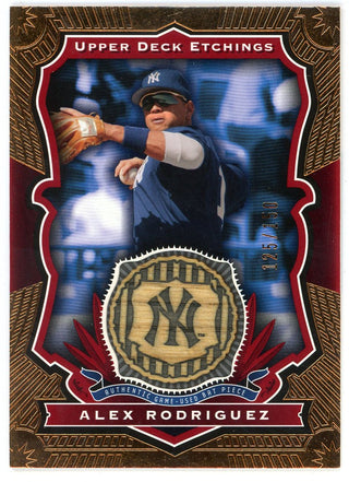 Alex Rodriguez 2004 Upper Deck Etchings Red Bat Relic #BE-AR