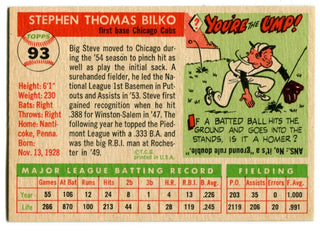 Stephen Thomas Bilko 1955 Topps #93 Card