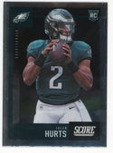 Jalen Hurts 2020 Panini Chronicles Score Rookie Card #457