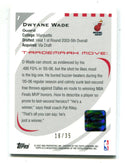 Dwyane Wade 2006 Topps Trademark Moves #1 Autographed Card  /35