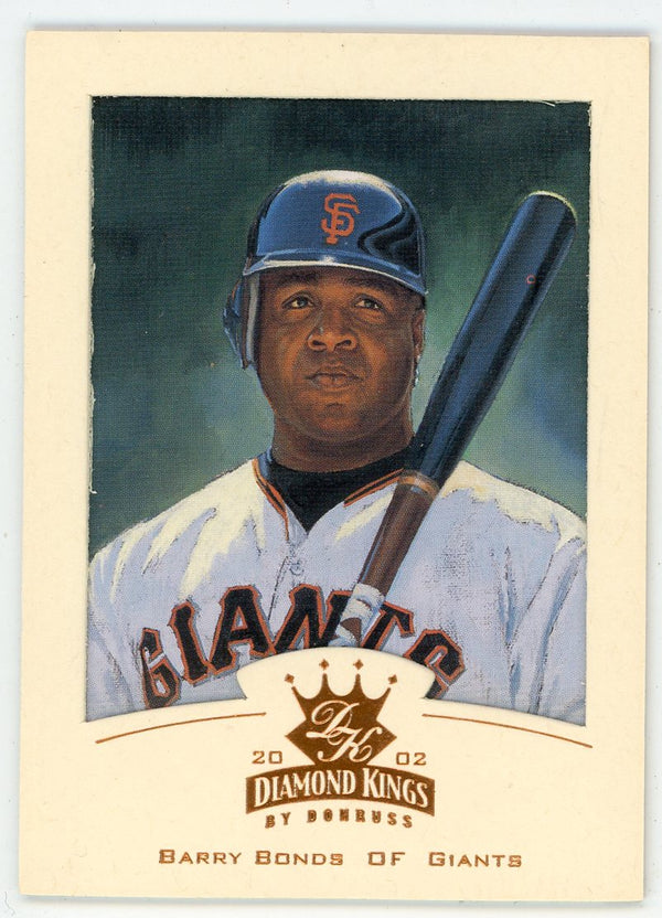 Barry Bonds 2002 Donruss Diamond Kings Crowning Moments #18