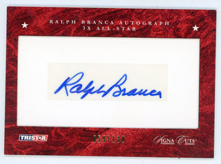 Ralph Branca Autographed 2008 Tristar Signa Cuts