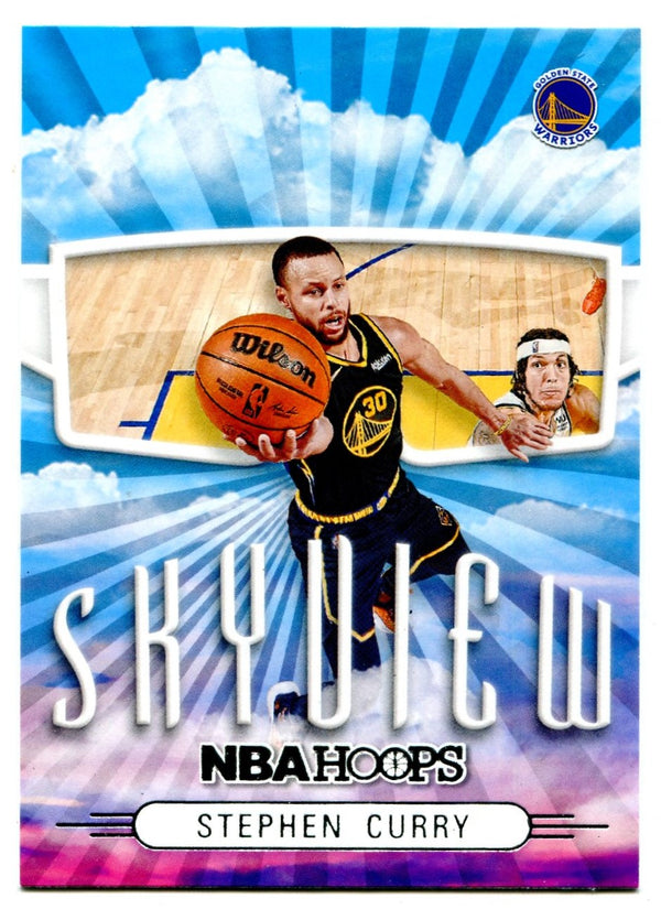 Stephen Curry Panini NBA Hoops Skyview 2022