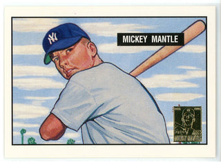 Mickey Mantle 1996 Topps Mickey Mantle Commemorative Set Card #1