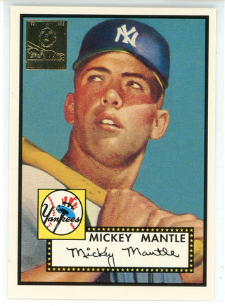 Mickey Mantle 1996 Topps Mickey Mantle Commemorative Set Card #2