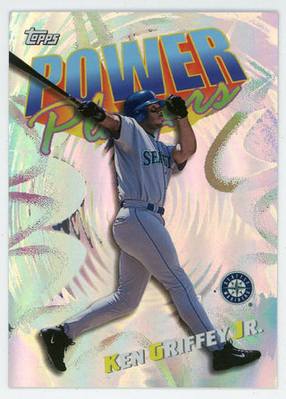 Ken Griffey Jr. 1999 Topps Power Players Card #P2