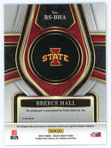 Breece Hall 2022 Panini Autographed Select Draft Picks #RS-BHA