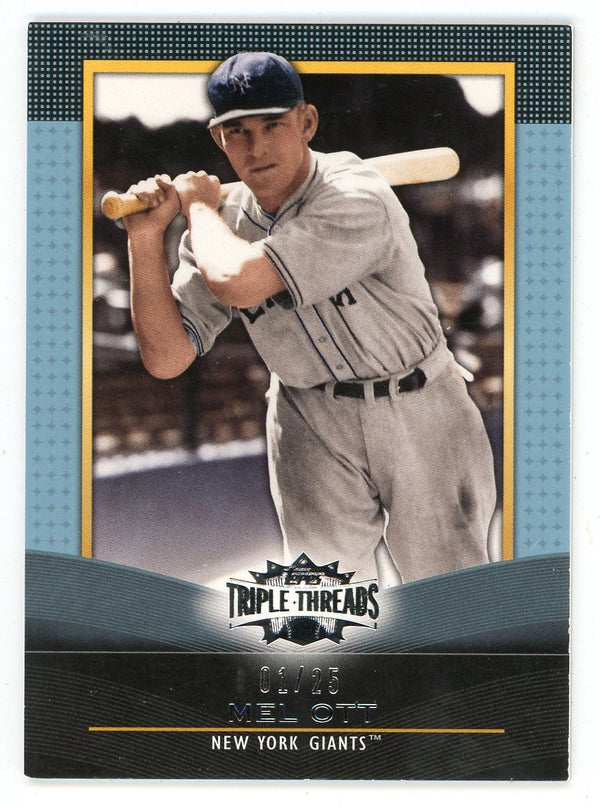 Mel Ott 2011 Topps Triple Threat #50