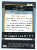 Mel Ott 2011 Topps Triple Threat #50