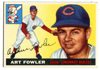 Art Fowler 1955 Topps #3 Card