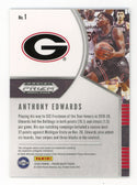 Anthony Edwards 2020 Panini Silver Prizm #1 Card