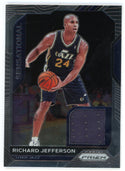 Richard Jefferson 2020-21 Panini Prizm Sensational Patch Relic Card #SSW-RJE