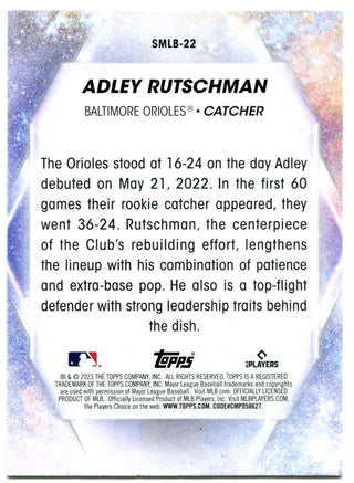 Adley Rutschman Topps Stars of MLB Rookie 2023