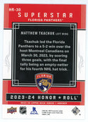 Matthew Tkachuk 2023-24 Upper Deck Honor Roll #HR-30