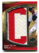 Dennis "Oil Can" Boyd Upper Deck Immortal Letterman Icons Jersey Card /40