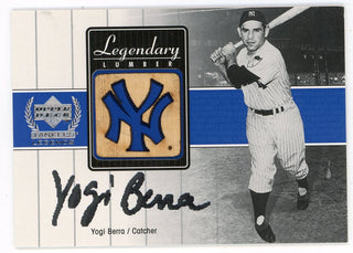 Yogi Berra 2000 Upper Deck Legendary Lumber Bat Relic #YB-LL