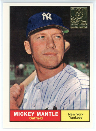 Mickey Mantle 1996 Topps Mickey Mantle Commemorative Set Card #11