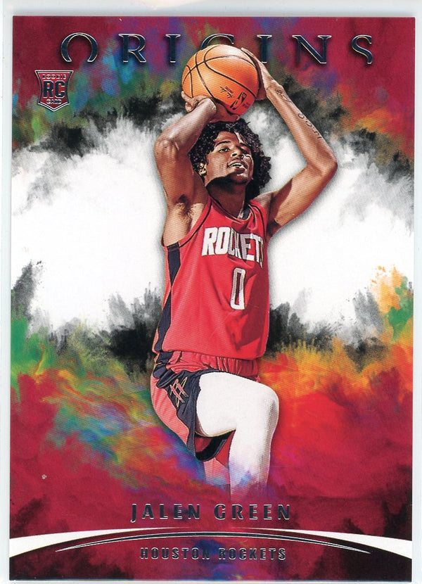 Jalen Green 2021-22 Panini Origins Rookie Card #52