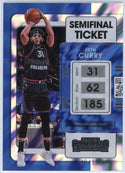 Seth Curry 2021-22 Panini Contenders Semi Final Ticket Card #57