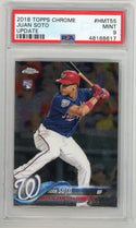 Juan Soto 2018 Topps Update Chrome #HMT55 PSA 9