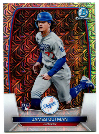 James Outman Bowman Chrome 2023 Rookie