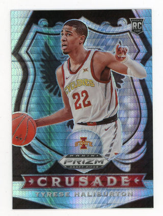 Tyrese Haliburton 2020 Panini Silver Reflective Crusade #90 Card