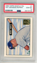 Mickey Mantle 1996 Topps 1951 Reprint #1 PSA 10