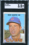 Ron Santo 1967 Topps #70 SGC 3.5 Card