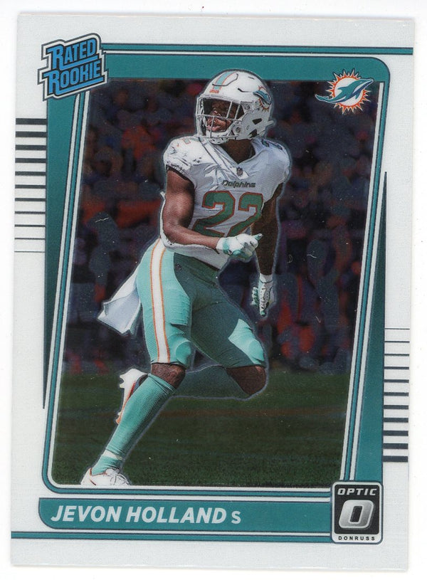 Jevon Holland 2021 Panini Donruss Optic Rated Rookie Card #267