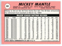 Mickey Mantle 1996 Topps Mickey Mantle Commemorative Set Card #19