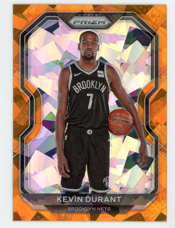 Kevin Durant 2021 Panini Orange Prizm #81 Card