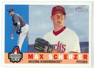 Max Scherzer 2009 Topps Heritage Card #284