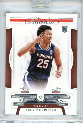 Trey Murphy III 2021 Panini Flawless Collegiate Rookie Encased Diamond Card #48