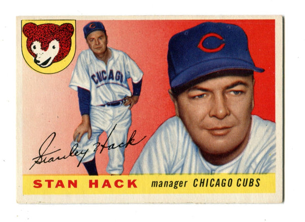 Stan Hack 1955 Topps # 6 Card