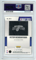 Victor Wembanyama 2023 Panini Instant Draft Night #DN1 PSA 9