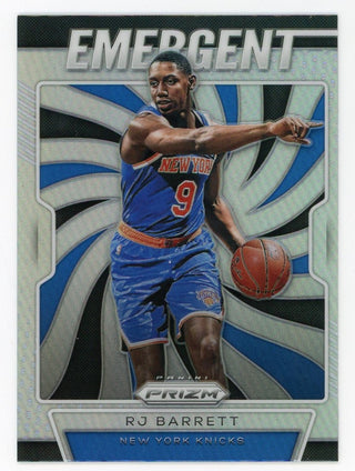 RJ Barrett 2019 Panini Emergent Prizm #27 Card