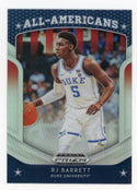 RJ Barrett 2019 Panini All American Prizm #62 Card