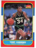 Terry Cummings 1986 Fleer Card #20