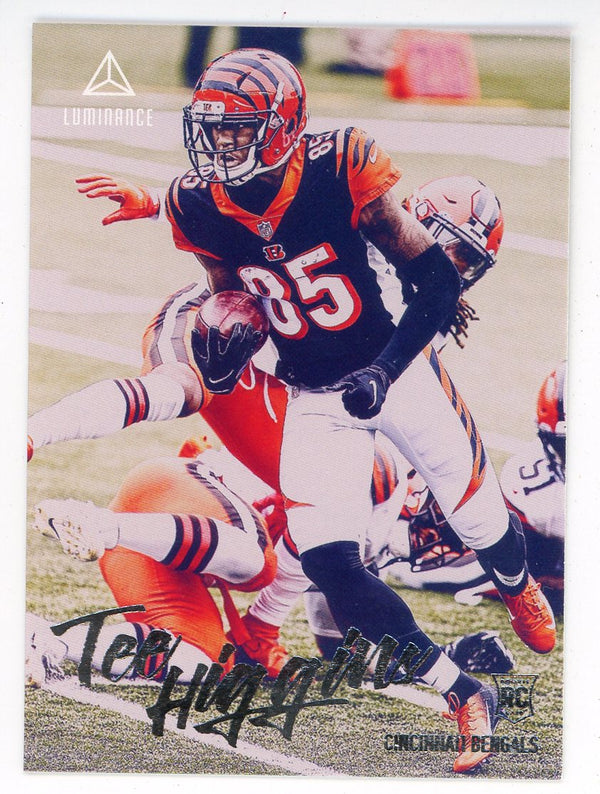 Tee Higgins 2020 Panini Chronicles Luminance Rookie Card #214