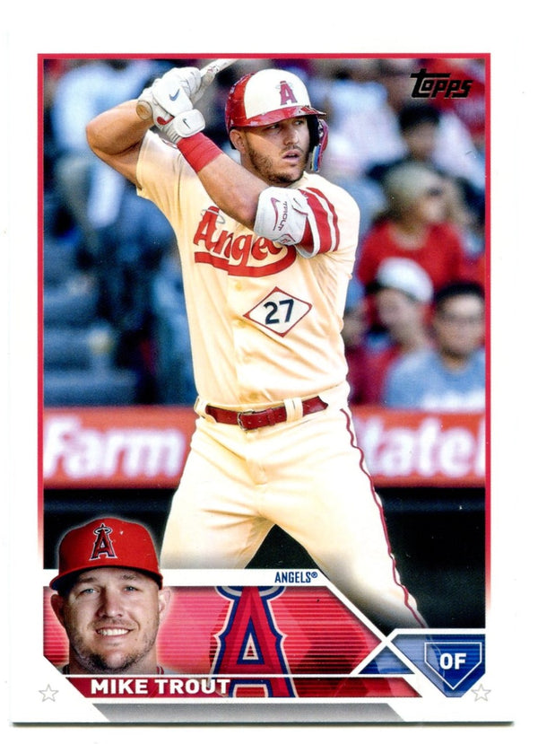 Mike Trout Topps 2023