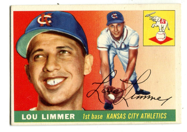 Lou Limmer 1955 Topps #54 Card