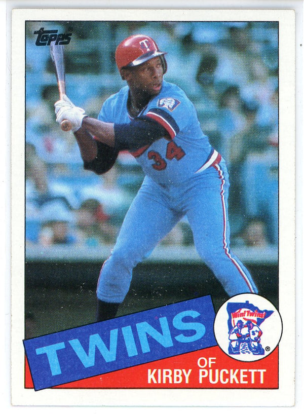 Kirby Puckett 1985 Topps Rookie Card #536