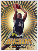 Tim Duncan 2000 Topps All Star Authority #ASA11