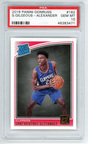 Shai Gilgeous-Alexander 2018-19 Donruss Optic Rated Rookie #162 (PSA 10)