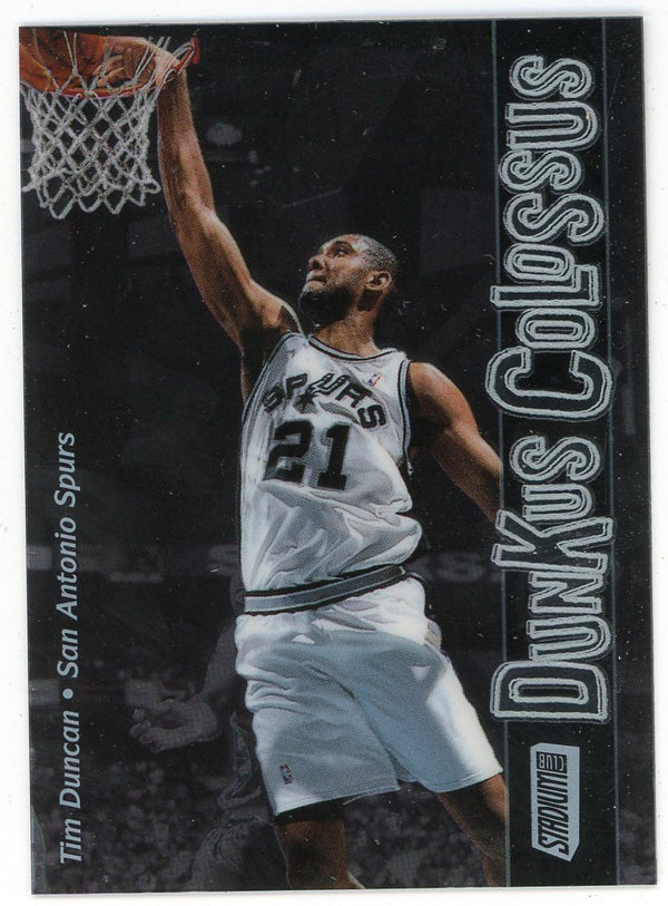 Tim Duncan 2001 Topps Dunkus Colossus #DC11